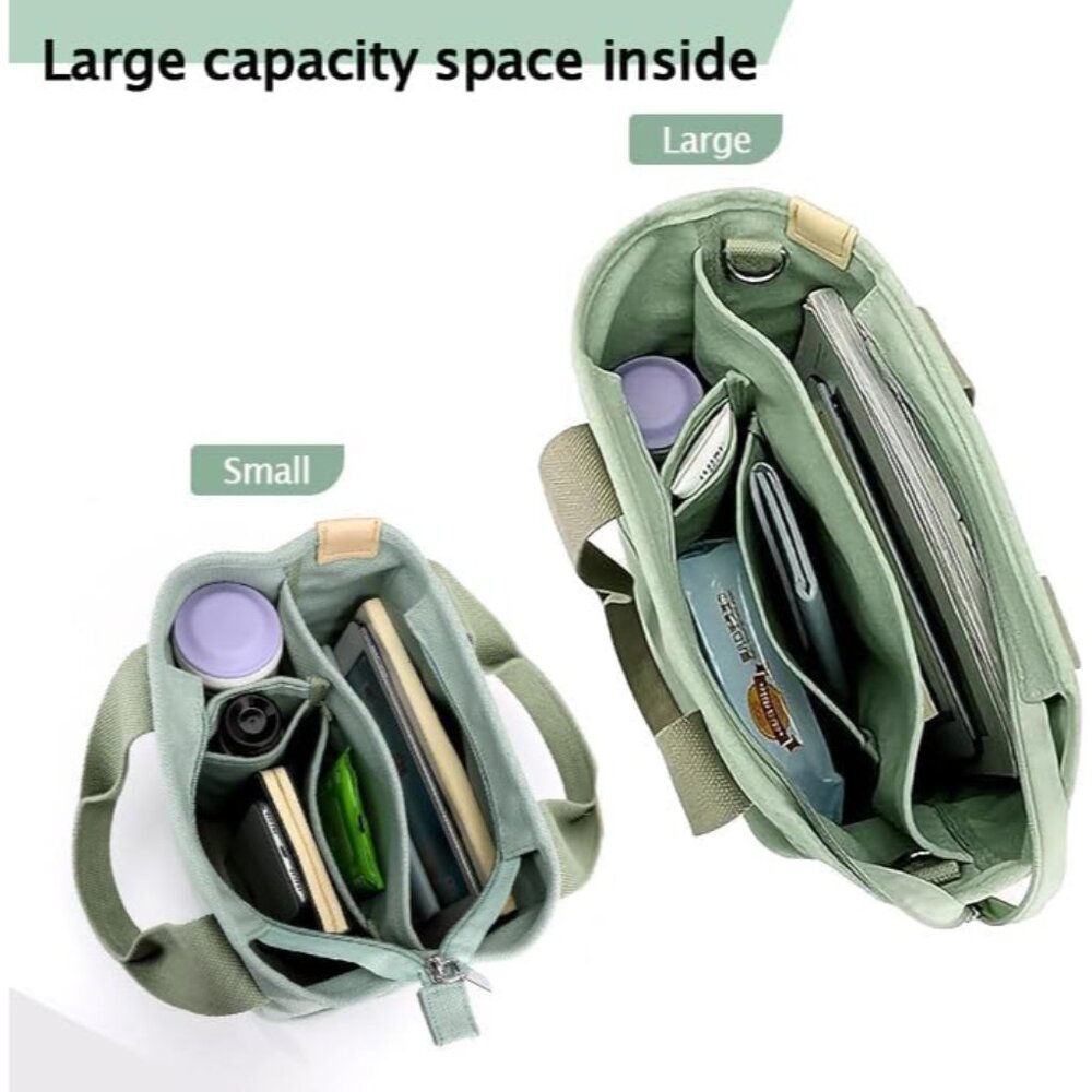 Versatile Small Tote Bag With Adjustable Strap - … - image 3